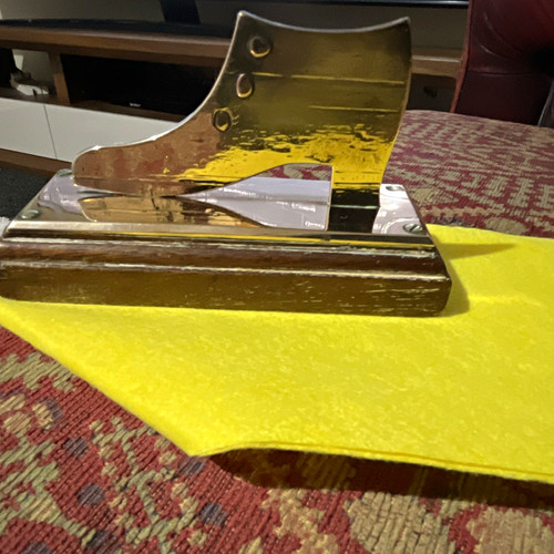 Vintage brass boot - vintage,
