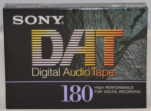 Sony 180 dat tape - sony, (digital