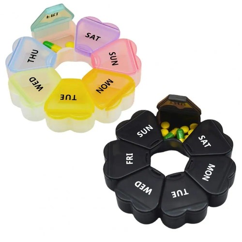 Days weekly pill case - 7,