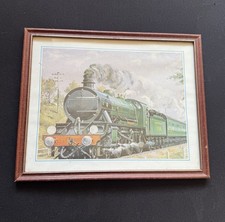 Frame Print Of Class N15 766 Sir Geraint Steam Train Southern Rail