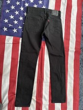 LEVIS 510 Black Stretch Denim