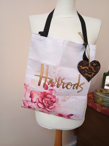 Harrods cotton shopping - shopping, bag