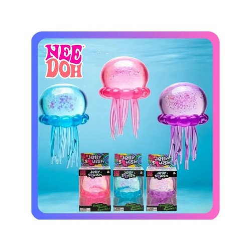 Needoh jellyfish squishy toy - needoh,