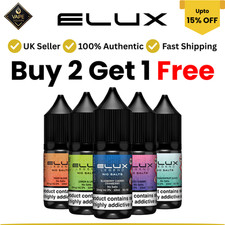 ELUX Salt E Liquid 10mg 20mg | 10ml By Elux