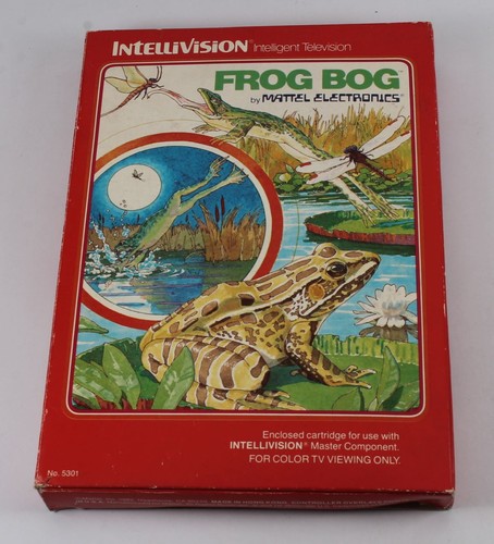 Frog bog - frog, (intellivision)