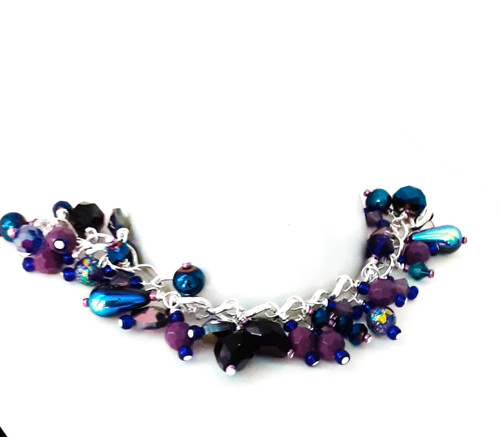 Handmade bracelet upcycled