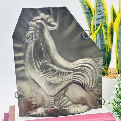 Vintage rooster metal - vintage,