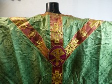 Alpha omega green red - red, +