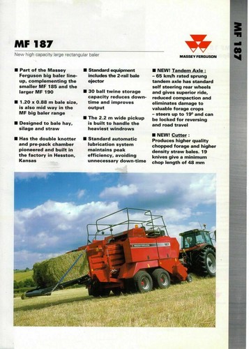 Massey ferguson 187 large - mf,