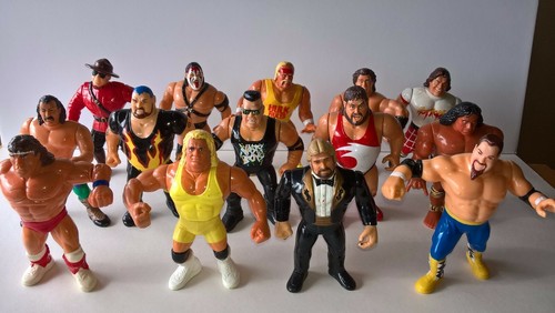 Wwf vintage action figures - wwf,
