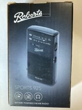 Roberts SPORTS925 2-Band Portable Radio with 3.5mm Headphone Socket 7 Day Return