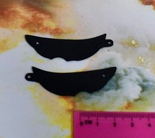 Vintage Action Man 40th LifeGuards Life Guards Black Straps for Spurs as picture