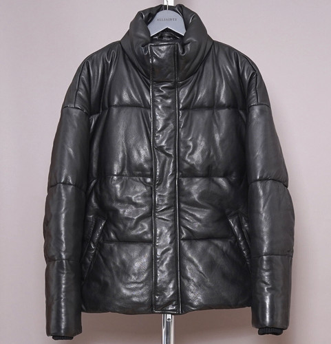 All saints leather jacket - all, mens
