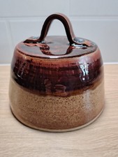 vintage studio pottery butter