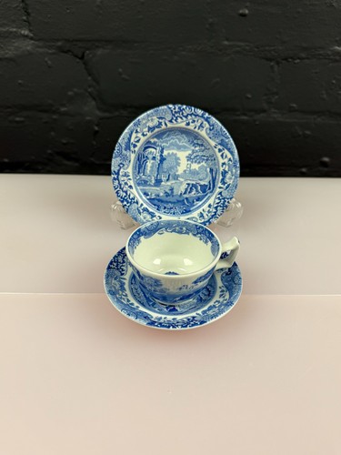 Spode blue italian miniature - blue,