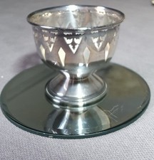 Vintage silverplated pierced