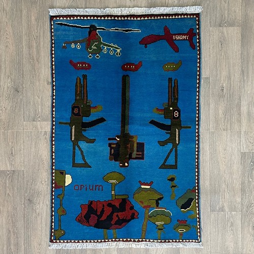 129 81cm handmade afghan - 129,