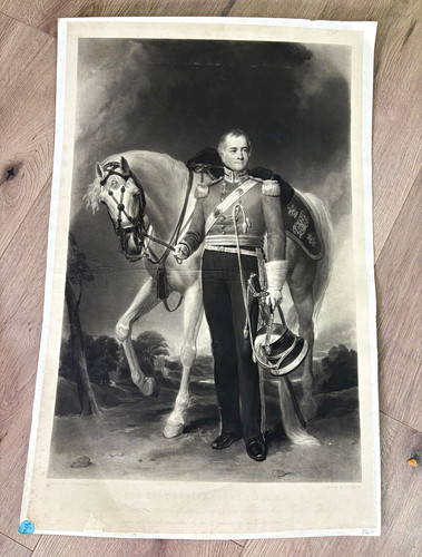 C1850 antique engraving hon - c1850,