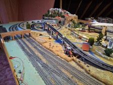 00 Gauge  Large Railway Set Up