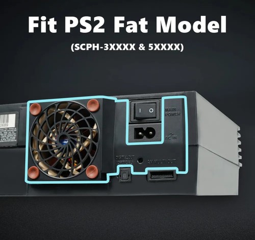 Playstation noctua fan mod - 2,