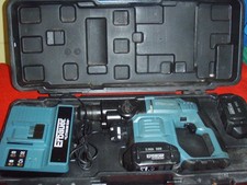 Erbauer ERT576SDS Cordless SDS Hammer Drill Set,2 x 36v Li-ion Batteries.Charger