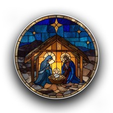 Religious Nativity Scene V3