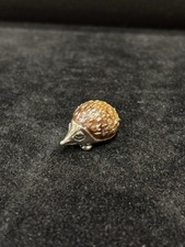 Silver And Enamel Hedgehog