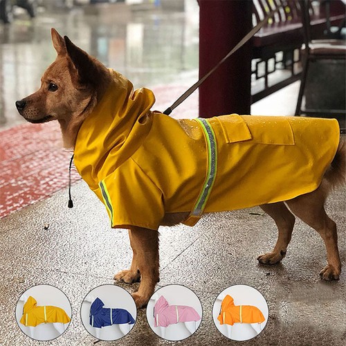 Waterproof pet dog rain coat - pet,