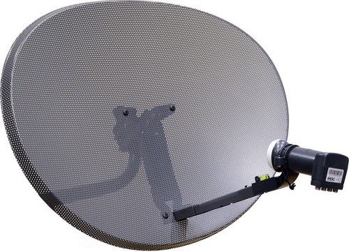 Satellite dish quad lnb - dish,