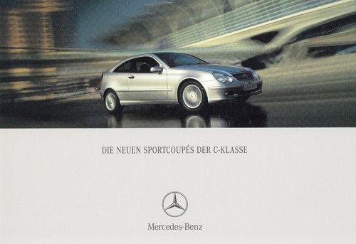 Mercedes class sport coupe - c-class,