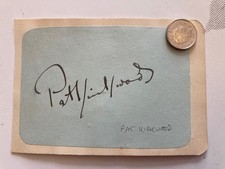 PAT KIRKWOOD HAND SIGNED