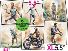Male Birthday Card Toppers
