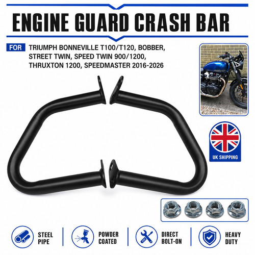 Engine guard chrome crash - chrome,