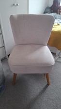 Blush Pink Velvet Chair