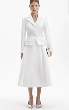 Self-Portrait White Taffeta