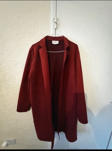 Zara red longline - longline, blazer