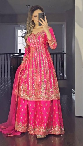 Punjabi sharara plazzo - sharara, kurti