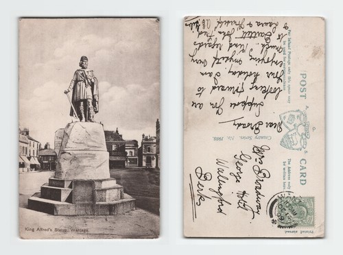 Vintage postcard king alfred - vintage,