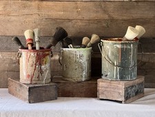 Vintage French Paint Pot