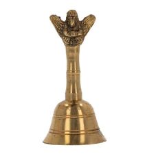 Prayer Bell Ghanti Temple Hindu Pooja Puja Arti Mandir Item Brass Bell Garuda