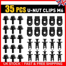 35PCS Car Body Bolts & U-nut
