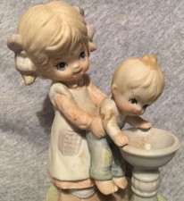 HOME INTERIORS GIRL BOY WATER