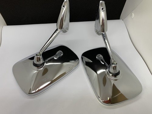Pair chrome fender door wing - 1,