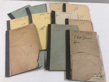 11 ANTIQUE 1915-41 Handwritten