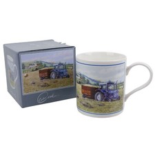 Classic Blue Ford Tractor