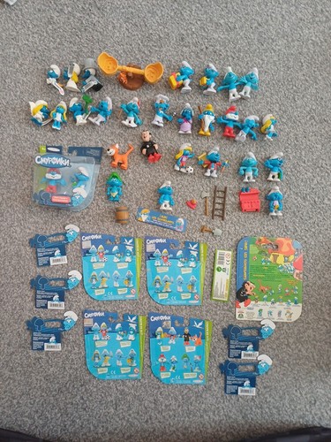 Smurfs vintage figures lot by - vintage,