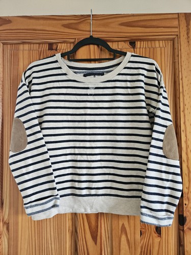 Size navy white striped - 10, &
