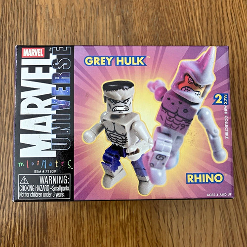Minimates marvel universe grey - marvel,