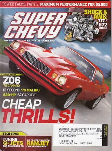 Super chevy october - chevy,