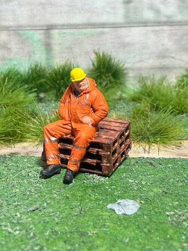 Gauge painted figure - oo, 1:76